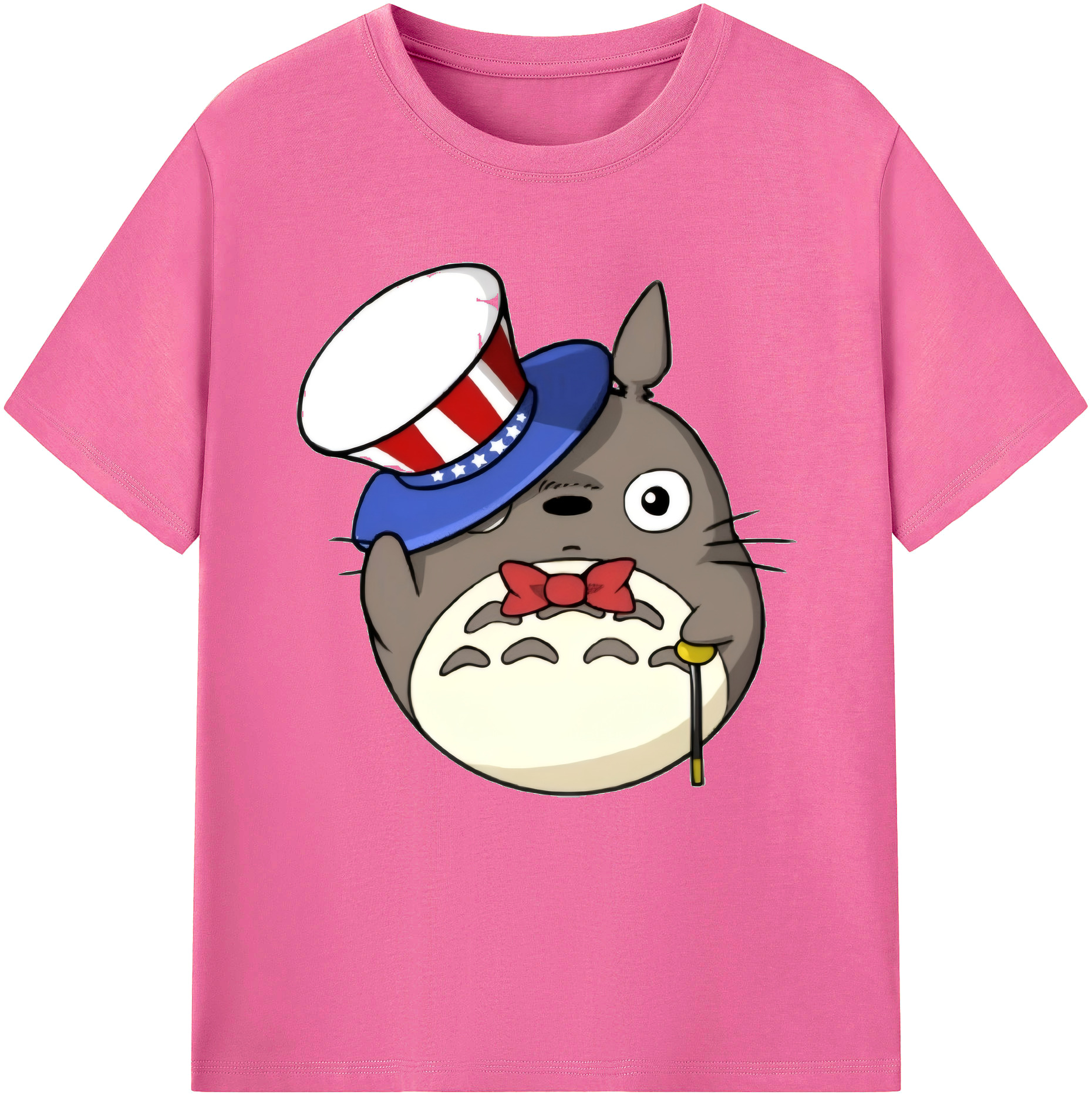 （画像用） となりのトトロ 草壁メイ 草壁サツキ My Neighbor Totoro Satsuki Kusakabe Mei Kusakabe レディースカジュアルプリントTシャツ（綿100％）